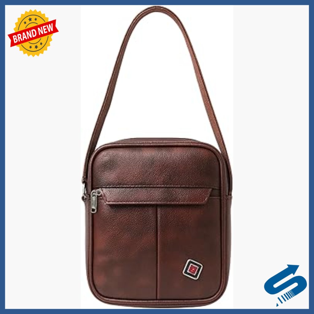 Men's Sling Bag Crossbody Travel Utility Bag Adjustable Strap
